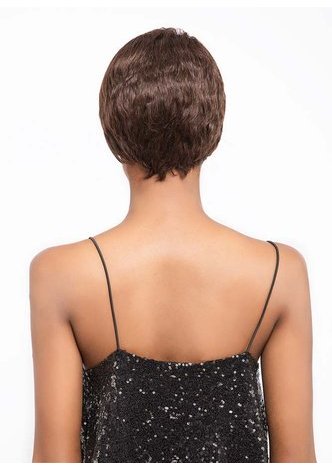 ANNA | Remy Human Hair 2.75 Inch Straight Short Bob Wig