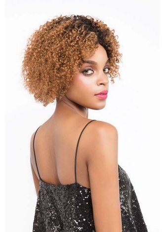 JERRY | Remy Human Hair 8 Inch Curly Short Wig JERRY