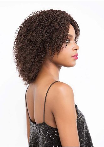 LYDIA | Remy Human Hair 10 Inch Curly Short Wig