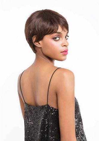 NINA | Remy Human Hair 3.5 Inch Straight Short Wig 9082