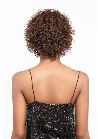 ORA | Remy Human Hair  6.75 Inch Wavy Short Wig