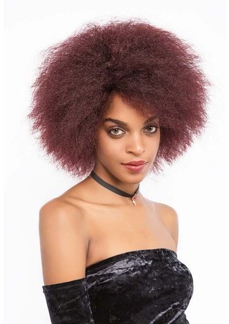 Perruque ondulée de cheveux de fibre résistante à la chaleur de perruque ondulée faite par machine de cheveux pour des femmes courtes 6,5 pouces COCO