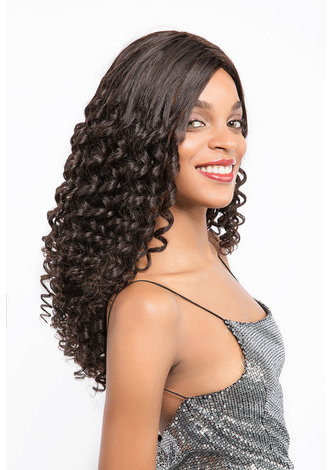 Tissage profond français de cheveux humains de la Vierge péruvienne 7A 300g 3pcs 8 ~ 30 pouces