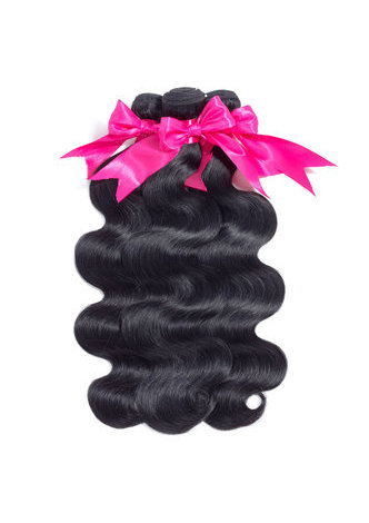  7A Grade Malaysian Virgin Human Hair Body Wave 360 Closure with 3 body wave bundles