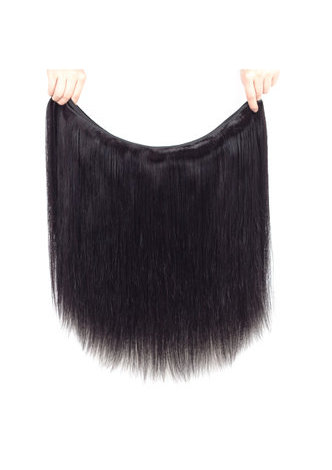  8A Grade Brazilian Virgin Remy Human Hair Straight 4*4 Closure with 3 Straight hair bundles