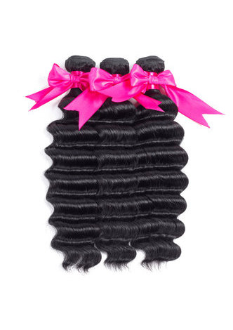 7A Grade Indian Virgin Human Hair Deep Curly Weaving 300g 3pcs 8~30 Inch 