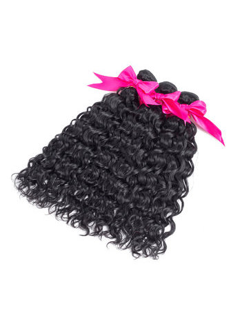 7A Grade Indian Virgin Human Hair Water Wave Weaving 300g 3pcs 8~30 Inch 