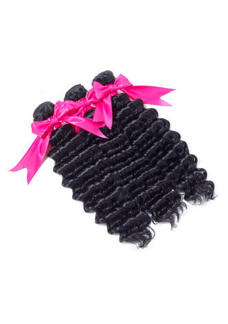 7A Grade Peruvian Virgin Human Hair Deep Curly Weaving 100g 1pc 8~30 Inch 