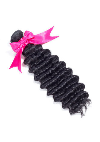 7A Grade Peruvian Virgin Human Hair Deep Curly Weaving 100g 1pc 8~30 Inch