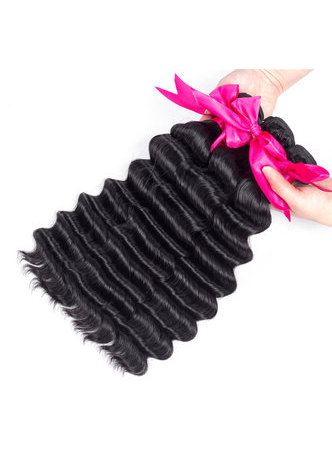 Tissage profond lâche de cheveux humains vierges de la Malaisie 7A 300g 3pcs 8 ~ 30 pouces