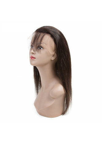 7A Grade Indien Vergin Cheveux Humains Droite 360 Fermeture