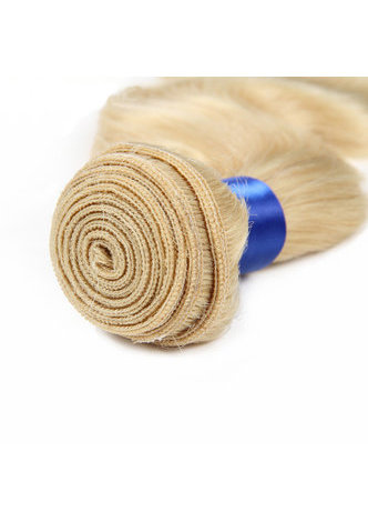  7A Grade Malaysian Virgin Human Hair Pre-Colored 613 Blonde Weave Weft Body Wave 10~22 Inch 100g/pc