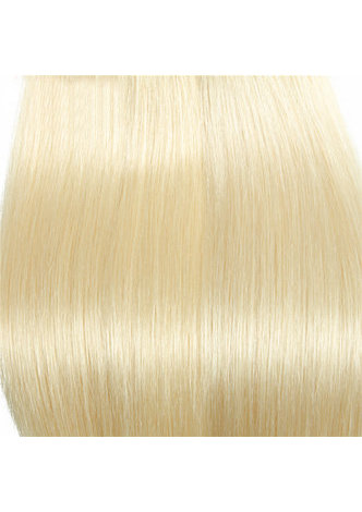  7A Grade malaisienne Vergin cheveux humains pré-colorés 613 Blonde Weave trame droite 10 ~ 22 pouces 100g / pc