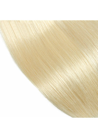  7A Grade malaisienne Vergin cheveux humains pré-colorés 613 Blonde Weave trame droite 10 ~ 22 pouces 100g / pc