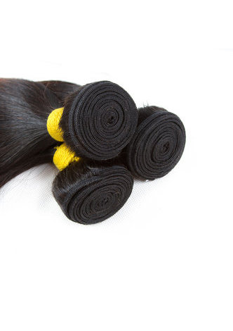 cheveux pré-colorés Ombre Brésiliens cheveux raides bundles vague T1 / 30 cheveux Weave Extension de cheveux humains 12-24 pouces