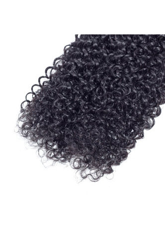 7A Grade Indian Virgin Human Hair Kinky Curly Weaving 300g 3pcs 8~30 Inch