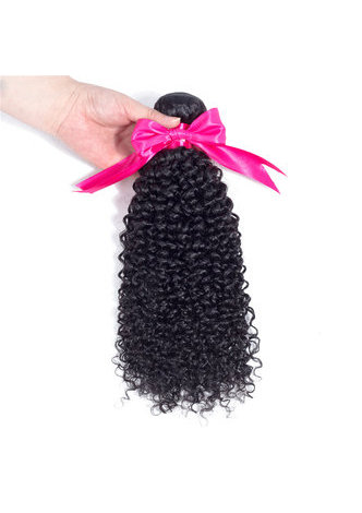 7A Grade Malaysian Virgin Human Hair Kinky <em>Curly</em> Weaving 100g 1pc 8~30 Inch