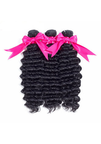 7A Grade Peruvian Virgin Human Hair Deep Wave Weaving 100g 1pc 8~30 Inch 
