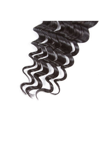 HairYouGo 7A Grade Malaysian Virgin Human Hair Deep Wave 4*4 Closure