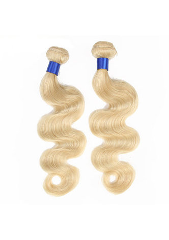 HairYouGo 7A Grade Malaysian Virgin Human Hair Pre-Colored 613 Blonde Weave Weft Body Wave 10~22 Inch 100g/pc