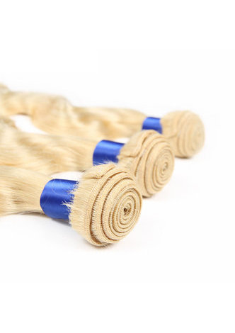 HairYouGo 7A Grade Peruvian Virgin Human Hair Pre-Colored 613 Blonde Weave Weft Body Wave 10~22 Inch 100g/pc
