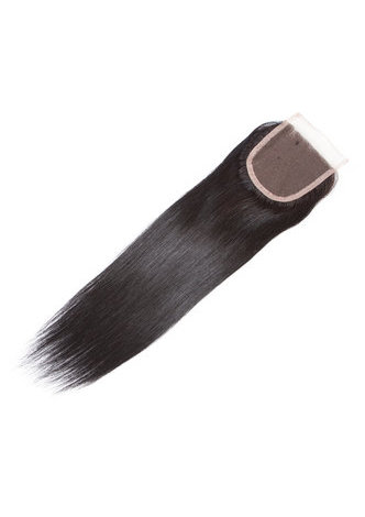 HairYouGo 8A Grade Brazilian Virgin Remy Human Hair Straight 4*4 Closure 