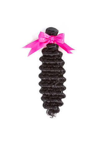 Vague profonde malaisienne de cheveux de Vierge de la catégorie 7A tissant 100g 1pc 8 ~ 30 pouces