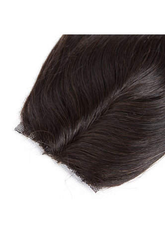  7A Grade Indian Virgin Human Hair Body Wave 6 Bundles with Closure #1B Nature Color 100g/pc 