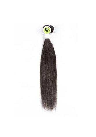  7A Grade Malaysian Virgin Human Hair Straight  6 Bundles with Closure #1B Nature Color 100g/pc