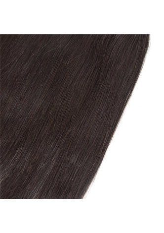  7A Grade Peruvian Virgin Human Hair Straight 6 Bundles with Closure #1B Nature Color 100g/pc