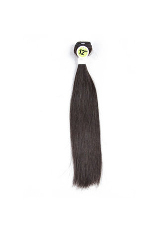  7A Grade Peruvian Virgin Human Hair Straight 6 Bundles with Closure #1B Nature Color 100g/pc