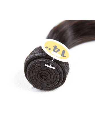 8A Grade Brésilien Vergin Remy Cheveux Humains Vague de Corps 6 Bundles avec Fermeture # 1B Nature Couleur 100g / pc