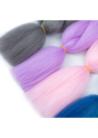 Ombre Tressage Cheveux Expressions 24 '' 100g Synthétique Crochet Tresses Cheveux 2 Tons 1 Pc Résistant À La Chaleur Tresse De Cheveux