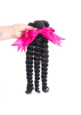 Tissage profond français long de cheveux humains de Vierge de la catégorie 7A 100g 1pc 8 ~ 30 pouces