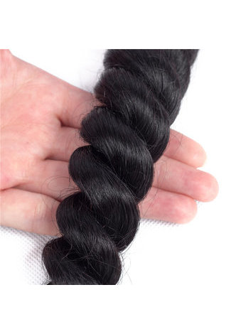 Tissage profond français long de cheveux humains de Vierge de la catégorie 7A 100g 1pc 8 ~ 30 pouces