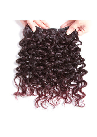  10inch Synthetic Curly Hair Weave 2Pcs/Pack Medium Short Hair Extensions T2/99J Kanekalon Ombre Hair 6 Colors