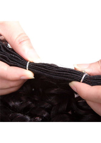  10inch Synthetic Curly Hair Weave 2Pcs/Pack Medium Short Hair Extensions T2/99J Kanekalon Ombre Hair 6 Colors