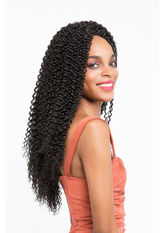 1B # Brahms Bohème cheveux 36roots / pack Kanekalon Basse température 85g synthétique Crochet Curly tresses pour les femmes noires
