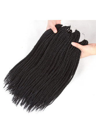  1B # Sœur Serrures Cheveux pour les Femmes Noires 56 racines / pack Extensions de Cheveux Synthétiques Fibre Basse Température 1pack 120g