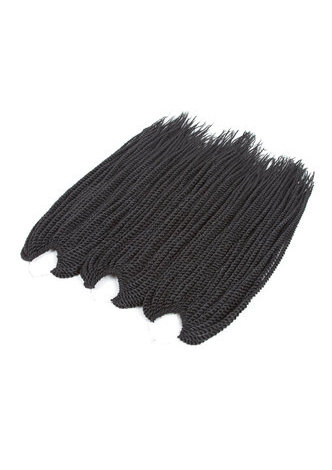 1B # Sister Lock cheveux pour femmes noires 56roots / pack Faux Serrures Kanekalon Synthétique Crochet Tresses Bundles de cheveux