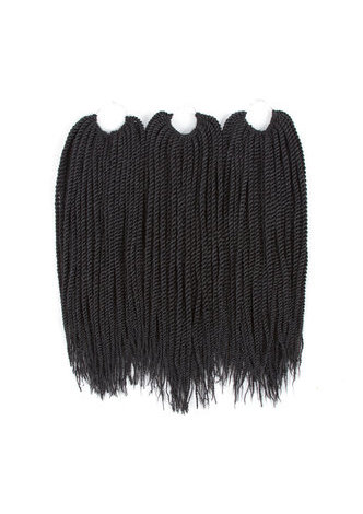  1B# Sister Lock Hair for Black Women 56roots/pack Faux Locks Kanekalon Synthetic Crochet Braids Hair Bundles