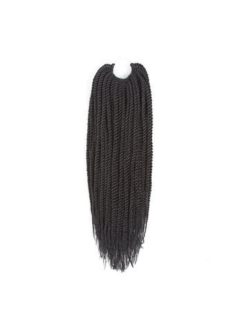  1B# Sister Lock Hair for Black Women 56roots/pack Faux Locks Kanekalon Synthetic Crochet Braids Hair Bundles