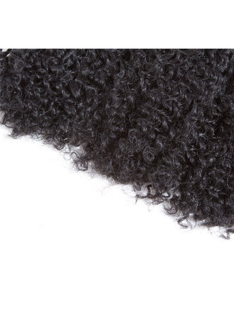  1B# Synthetic Curly Hair Extensions 9.5inch 6Pcs/Pack Kanekalon Hair Wave Bundles Deals Machine Sewed Double Weft