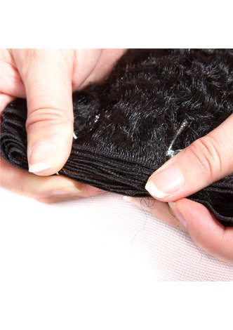 8 pouces Synthétique Courte Cheveux Bouclés 2pcs / lot HM1B / 27 Ombre Cheveux Bundles Offres 100g Kanekalon Extensions de Cheveux