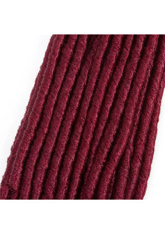  Curly Doux Dread Lock Crochet Extension de Cheveux 14 Racines Synthétiques Basse Température Fibres Tresses 1pc / lot 27 # 99J #