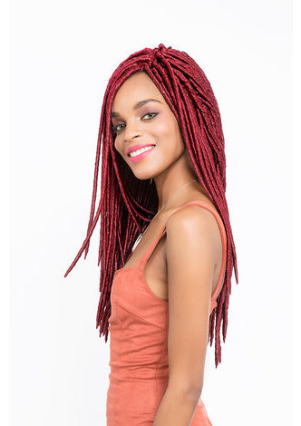 Faux Locks 24roots/pack 19 inch KaLow Temperature Fiber 110g/Pc Synthetic Crochet Curly Braids Hair Bundles nekalon