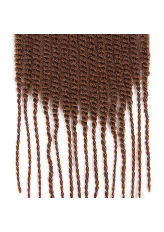  Kinky Braid Synthetic Hair Extensions 18inch Kanekalon Low Temperature Fiber Curly Crochet Braids Hair 5pcs a lot 14strands/item