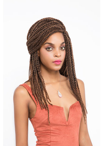  Kinky Braiding Hair for Black Women 15 roots/pack Low Temperature Curly Synthetic Crochet Braids Hair Extensions