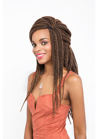 Kinky Tressage Cheveux pour les Femmes Noires 15 racines / pack Basse température Curly Synthétique Crochet Tresses Extensions de Cheveux