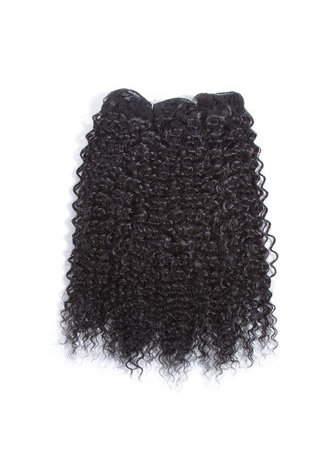 Synthétique Cheveux Bouclés Extensions 14.5 pouce 1 Pc Kanekalon Cheveux Bundles Offres 120g / Pc Double Trame